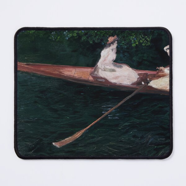 Artikelvorschau, Das rosa Boot auf der Ept, 1887, von Claude Monet entworfen und verkauft von GabyddAlessandr.