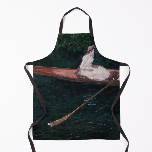 Item preview, The Pink Skiff Boating on the Ept 1887 by Claude Monet designed and sold by GabyddAlessandr.