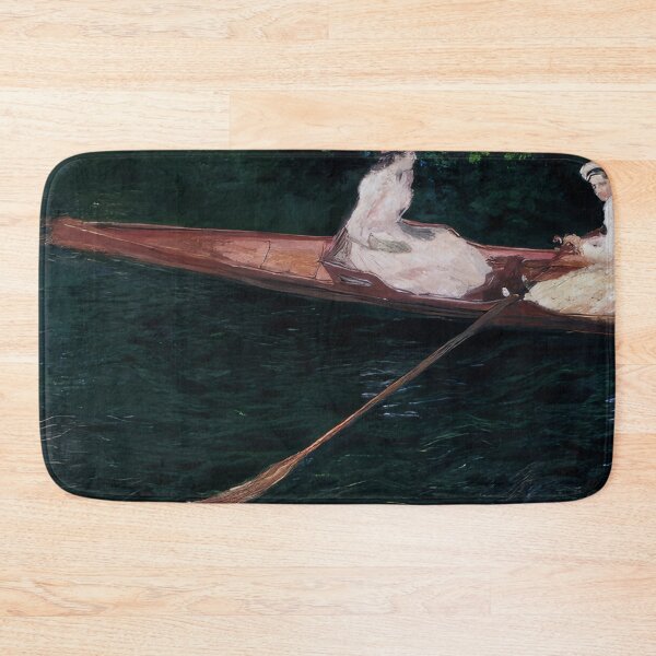 Item preview, The Pink Skiff Boating on the Ept   1887 by Claude Monet designed and sold by GabyddAlessandr.