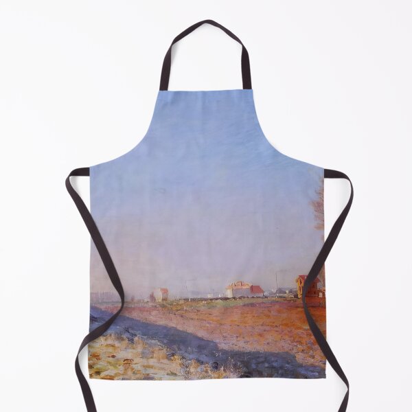 Item preview, The Plain of Colombes White Frost   1873 by Claude Monet designed and sold by GabyddAlessandr.