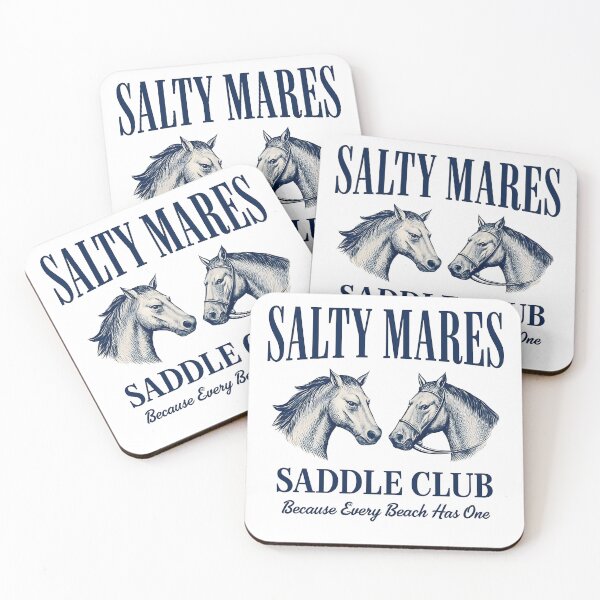 Item preview, Salty Mares Saddle Club Because Every Beach Has One designed and sold by Small Batch Love.