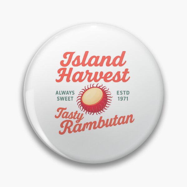 Item preview, Vintage Rambutan Fruit designed and sold by KloverDesigns.