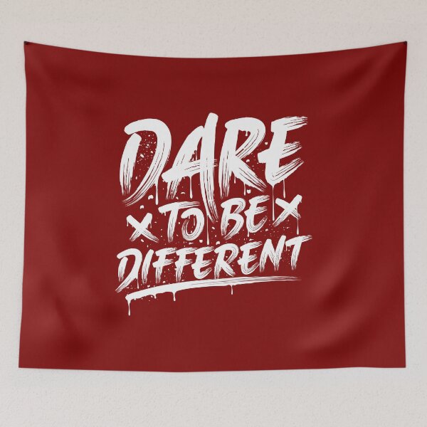 Item preview, Be different lettering designed and sold by Joncasmiart.