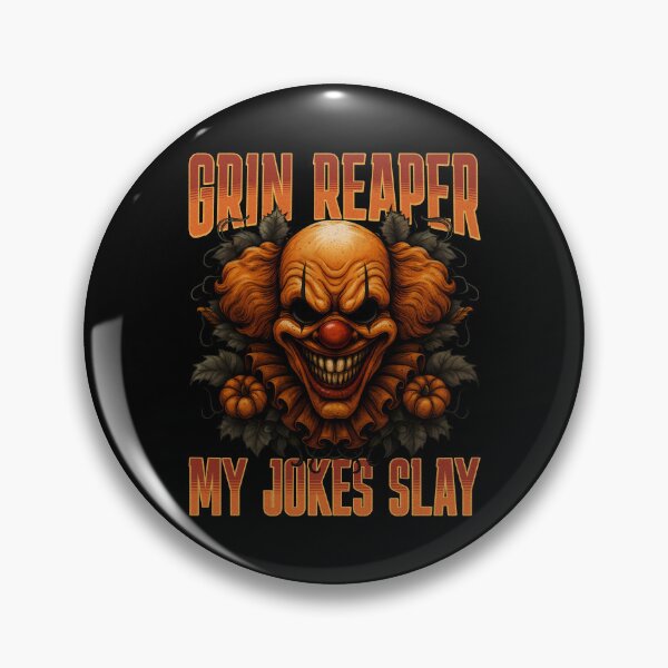 Item preview, Grin Reaper Funny Back To School Creepy Spooky Clown Halloween Costume  designed and sold by Bad Kitty Designz.