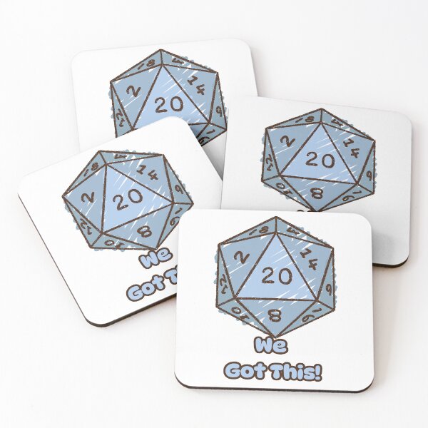 Item preview, D20 We Got This! designed and sold by DarkReviver5.