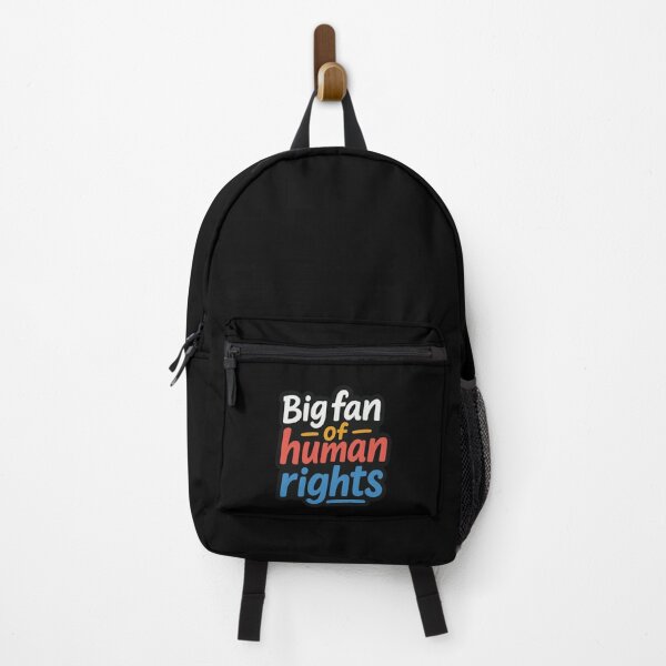 Item preview, Big Fan of Human Rights | Bold Activist Text Design designed and sold by Uglyandcute.