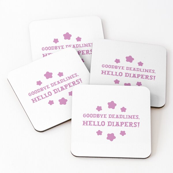 Item preview, Goodbye deadlines Hello Diapers designed and sold by jazzydevil.