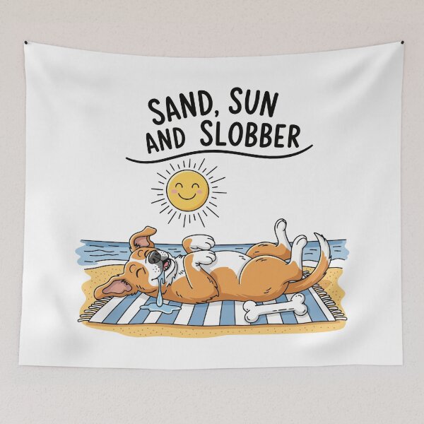 Item preview, Sand, Sun and Slobber designed and sold by Amir Faysal.