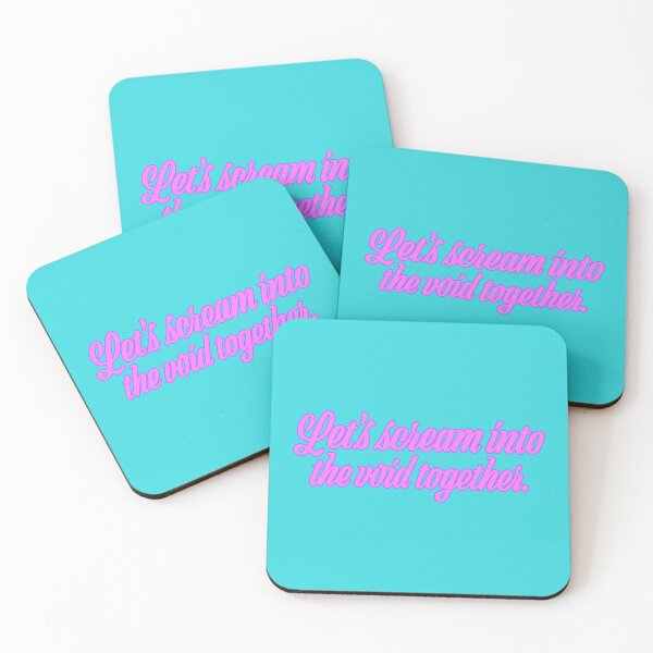 Item preview, Let's Scream Into the Void Together - Bubblegum designed and sold by sillyjess.