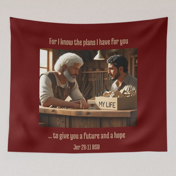 Item preview, For I know the plans I have for you 1 designed and sold by His-Majes-Tees.