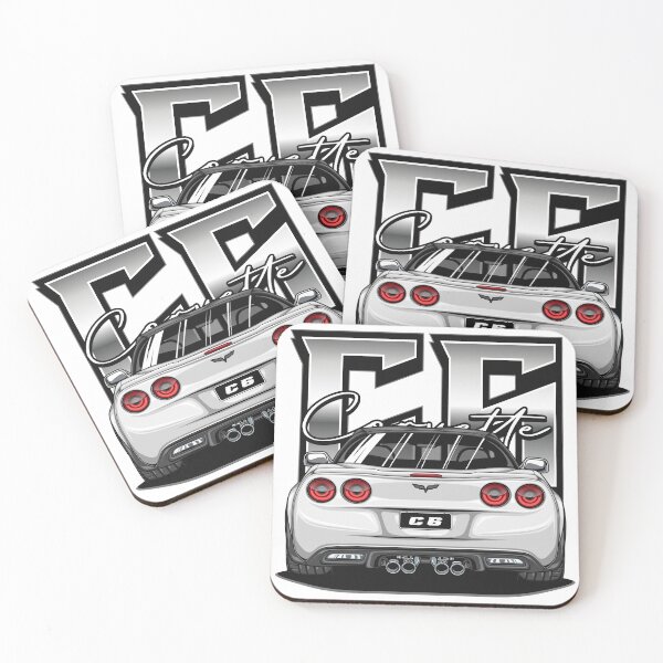 Item preview, Chevy Corvette C6 (Arctic White) designed and sold by JioojiProject.