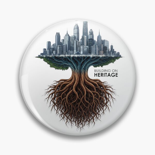 Item preview, Urban Roots: Building On Heritage City Tree Art designed and sold by kubix81.