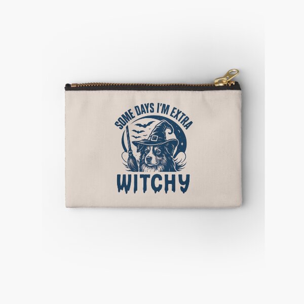 Item preview, Some Days I'm Extra Witchy – Australian Shepherd Halloween  designed and sold by Bossy Dogs Co..