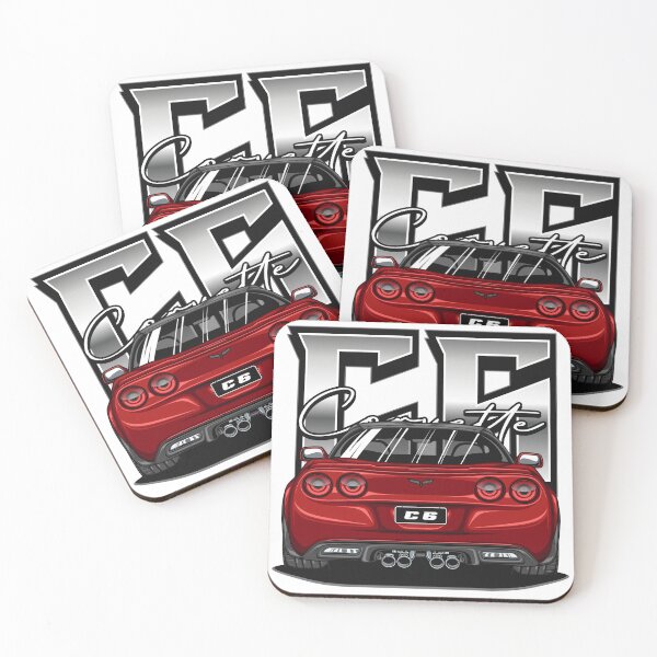 Item preview, Chevy Corvette C6 (Crystal Red) designed and sold by JioojiProject.