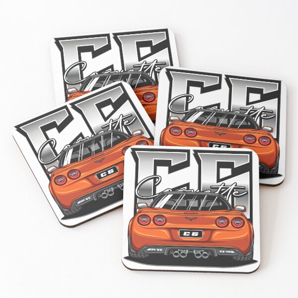 Item preview, Chevy Corvette C6 (Inferno Orange) designed and sold by JioojiProject.
