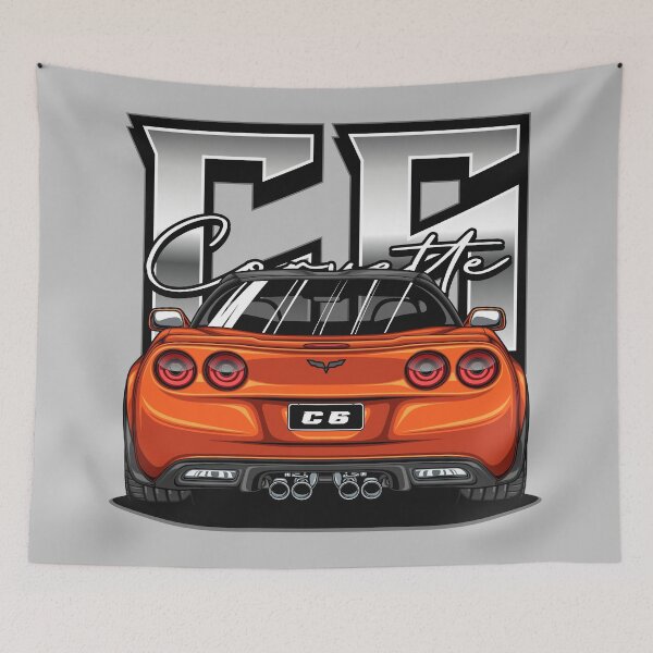 Item preview, Chevy Corvette C6 (Inferno Orange) designed and sold by JioojiProject.