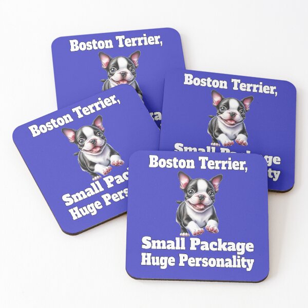 Item preview, Boston Terrier Dog Pet Owner Design Boston Terrier, Small Package, Huge Personality designed and sold by fantasticdesign.