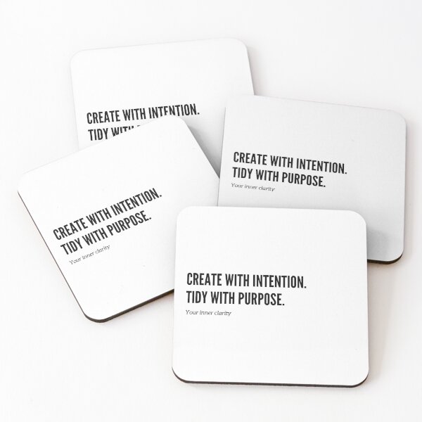 Item preview, Create with intention. Tidy with purpose. designed and sold by Out of Orbit.
