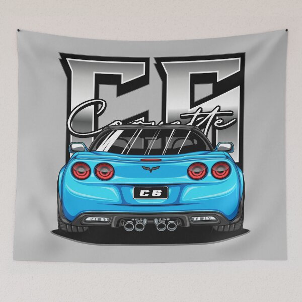 Item preview, Chevy Corvette C6 (Supersonic Blue) designed and sold by JioojiProject.