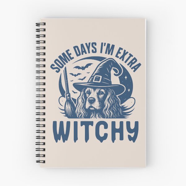 Item preview, Some Days I'm Extra Witchy – Cocker Spaniel Halloween  designed and sold by Bossy Dogs Co..