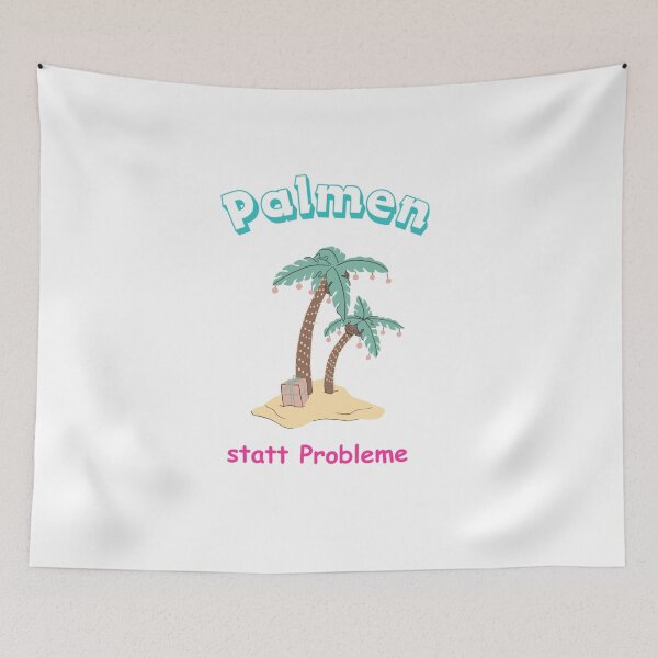 Item preview, Palm island motif for holiday mood designed and sold by Artquanta.