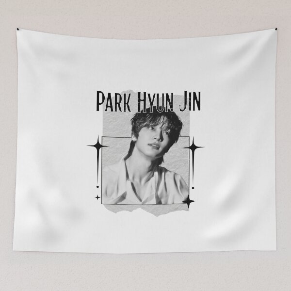 Item preview, Big Ocean Park Hyun Jin (박현진) Kpop group Monochrome Black and White Classic Design Collage  designed and sold by HELL0WBELLO.