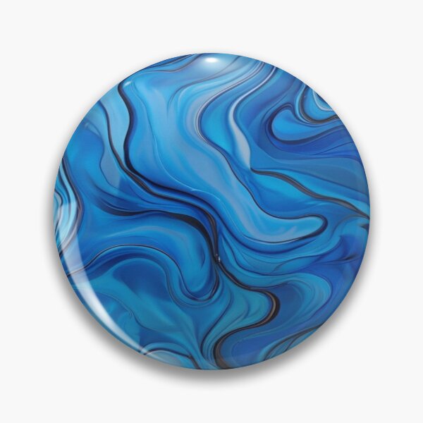 Item preview, Blue wave pattern designed and sold by saly55887.