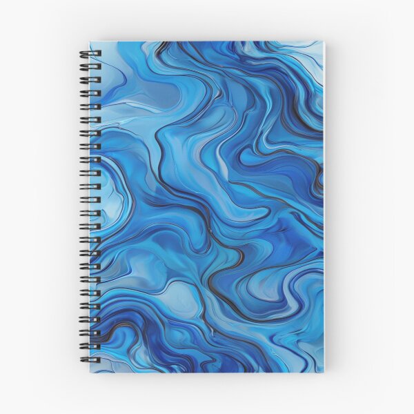 Item preview, Blue wave pattern designed and sold by saly55887.