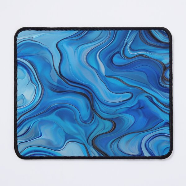 Item preview, Blue wave pattern designed and sold by saly55887.