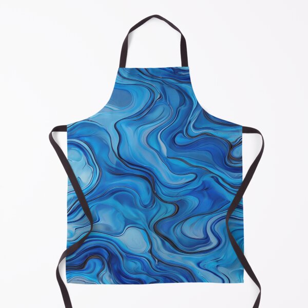 Item preview, Blue wave pattern designed and sold by saly55887.