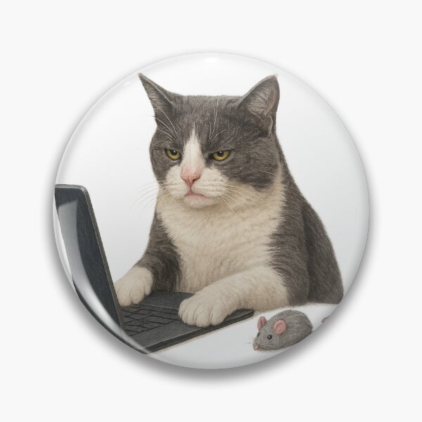 Item preview, Cat & Mouse designed and sold by The Pawffice.