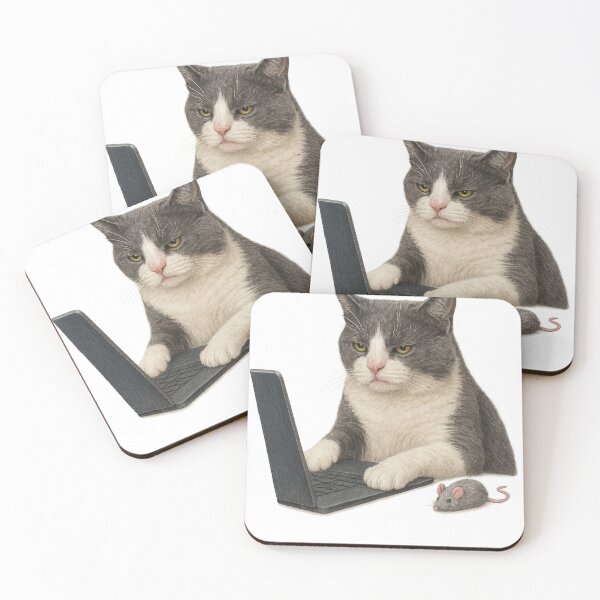 Item preview, Cat & Mouse designed and sold by The Pawffice.