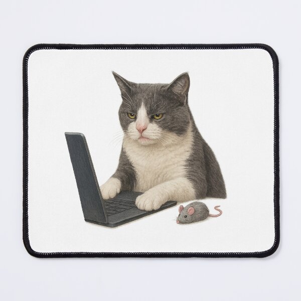 Item preview, Cat & Mouse designed and sold by The Pawffice.