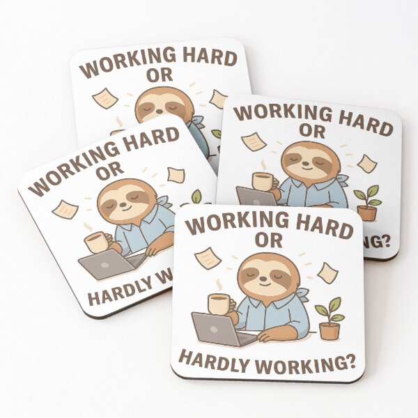 Item preview, Working Hard or Hardly Working designed and sold by DarkTonight.