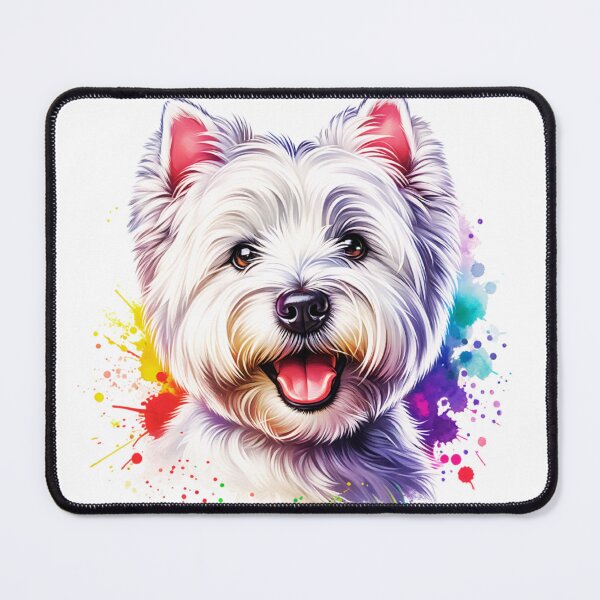 Item preview, Watercolor West Highland White Terrier  designed and sold by TheAnimalZ00.