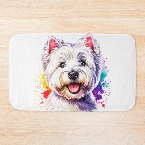 Item preview, Watercolor West Highland White Terrier  designed and sold by TheAnimalZ00.