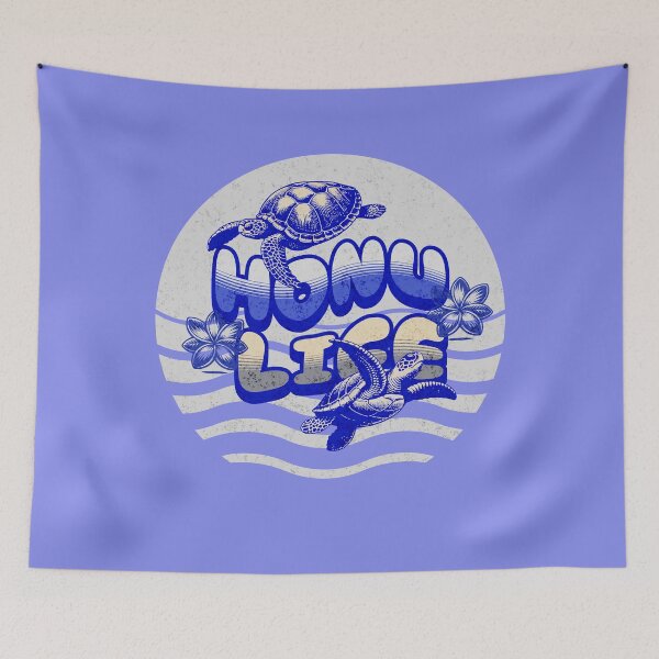 Item preview, Honu Life (Plumeria) designed and sold by NaniPueo808.