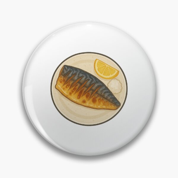 Item preview, Grilled Mackerel – Japanese Saba Fish Art designed and sold by Vendeloc.