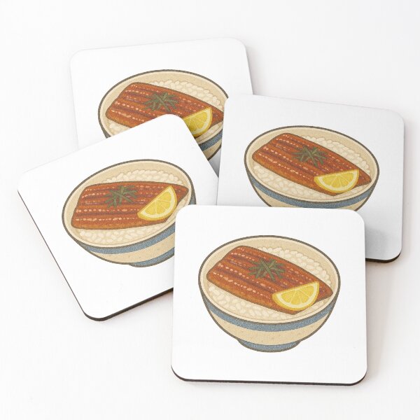 Item preview, Unagi Don – Japanese Eel Rice Bowl Design designed and sold by Vendeloc.