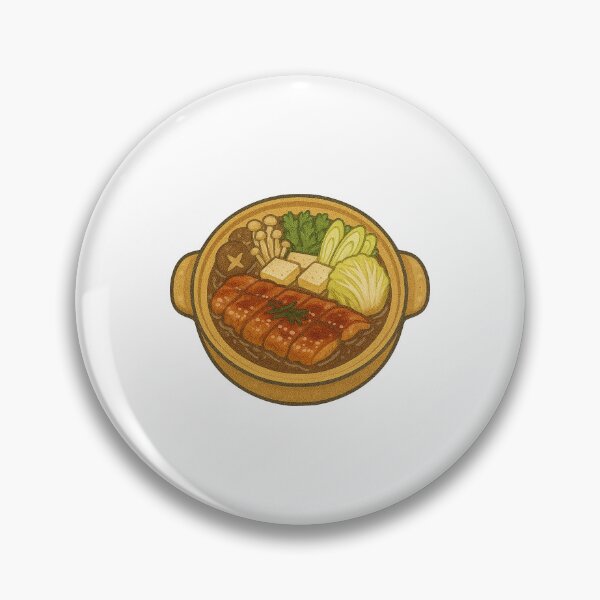 Item preview, Sukiyaki Hot Pot – Japanese Beef Stew Illustration designed and sold by Vendeloc.
