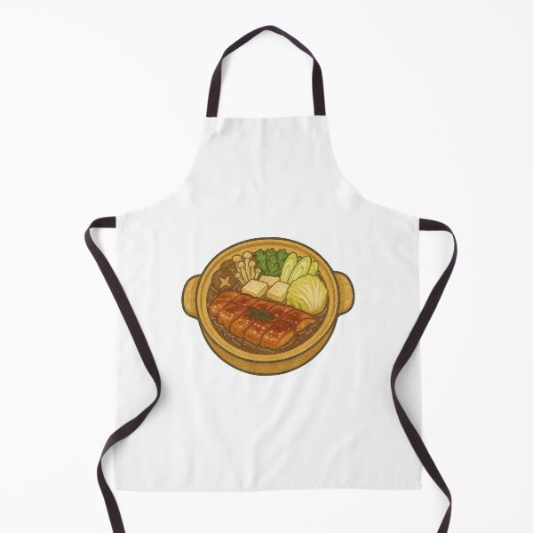Item preview, Sukiyaki Hot Pot – Japanese Beef Stew Illustration designed and sold by Vendeloc.