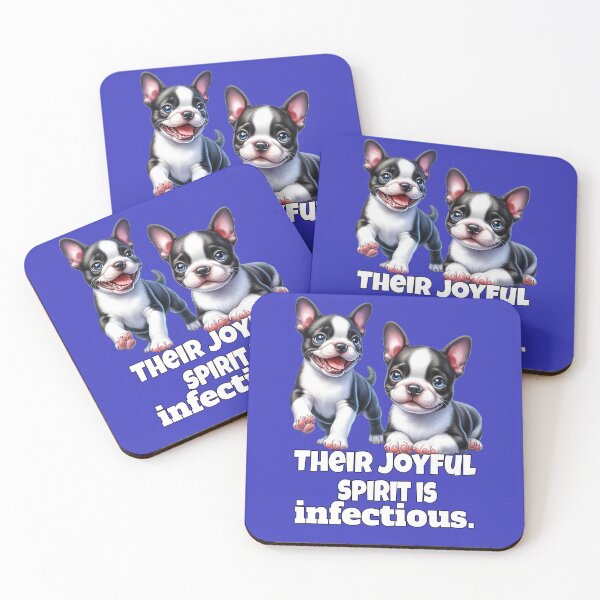 Item preview, Boston Terrier Dog Pet Owner Design Their Joyful Spirit Is Infectious designed and sold by fantasticdesign.