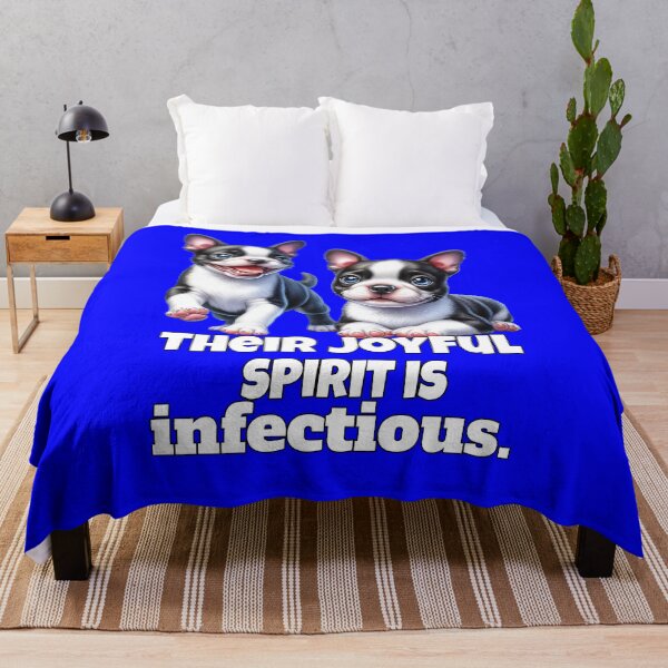 Item preview, Boston Terrier Dog Pet Owner Design Their Joyful Spirit Is Infectious designed and sold by fantasticdesign.