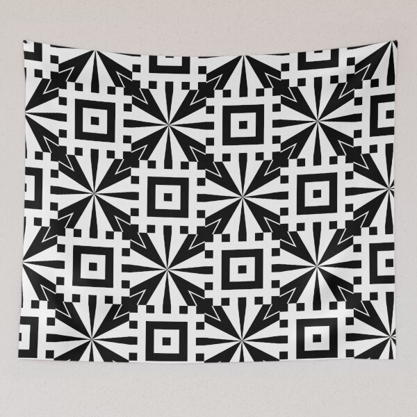 Item preview, Retro Art Deco Geometric Pattern 24.P06b.010.012 designed and sold by Space & Care - Art Deco GeoMetrica.
