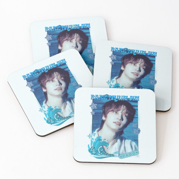 Item preview, Big Ocean Park Hyun Jin (박현진) Blue Kpop Group Retro Collage Design designed and sold by HELL0WBELLO.