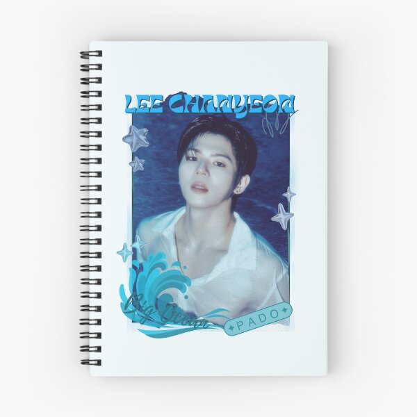 Item preview, Big Ocean Lee Chan Yeon (이찬연) Blue Kpop Group Retro Collage Design designed and sold by HELL0WBELLO.