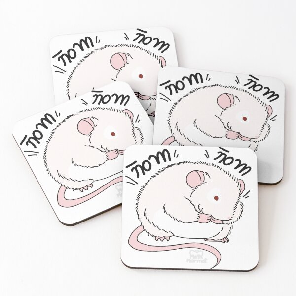 Item preview, Light-colored greedy little mouse designed and sold by MothMarmot.