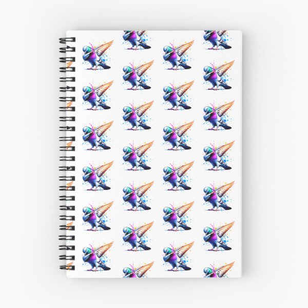 Item preview, Watercolor Dabbing Pigeon  designed and sold by TheAnimalZ00.