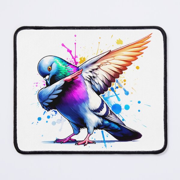 Item preview, Watercolor Dabbing Pigeon  designed and sold by TheAnimalZ00.