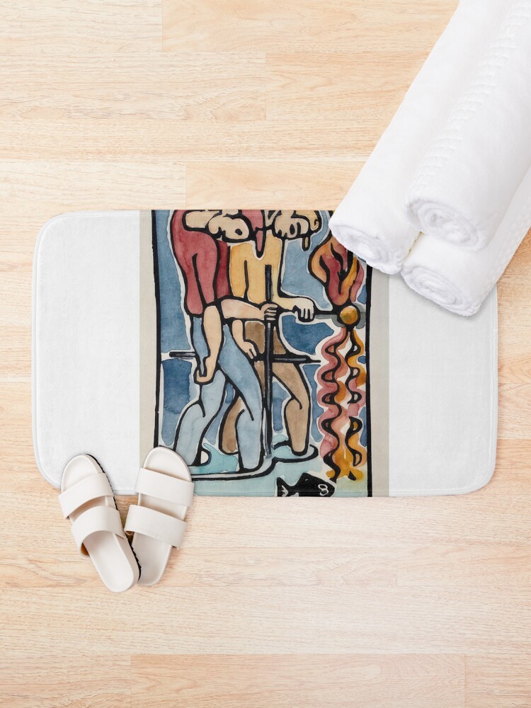 Thumbnail 1 of 6, Bath Mat, Walter Anderson designed and sold by DeepikaMisra.